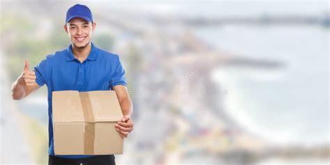 Package Parcel Delivery Service Box Order Delivering Job Banner Success ...