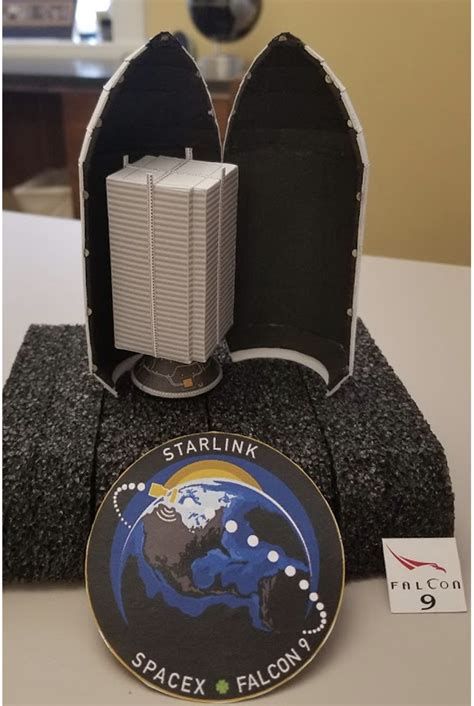 Falcon 9 – AXM Paper Space Scale Models.com