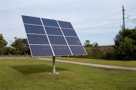 Rotating solar panels stock photo. Image of efficiency - 28054474