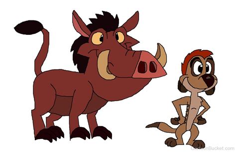 Baby Timon And Pumbaa