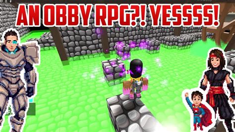 A ROBLOX OBBY RPG? YES PLEASE! Roblox Castle Heist Adventure - YouTube