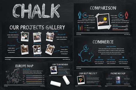 Chalk - Chalkboard Powerpoint Templates – MasterBundles