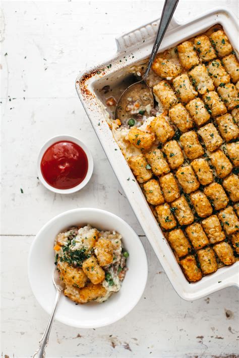 classic tater tot hotdish — molly yeh