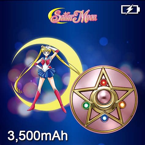 Sailor Moon Crystal Star Compact Portable Power Bank