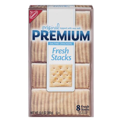 Premium Fresh Stacks Original Saltine Crackers - Shop Crackers ...