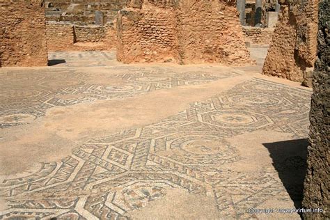 Thuburbo Majus, Summer Spa, other mosaics - Tunisia