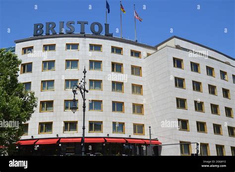 Hotel Bristol Berlin - Kurfürstendamm, Berlin, Germany - July 6 2021 Stock Photo - Alamy