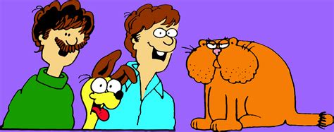 Early Garfield group shot (1976-77) Restored : r/garfield