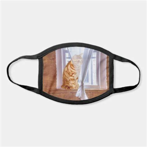 Orange tabby cat face mask | Cat face, Orange tabby cats, Cat face mask