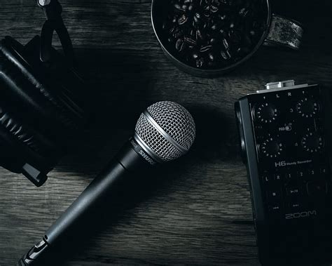 Cool Microphone Wallpaper