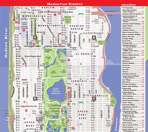 Midtown Manhattan Map Printable