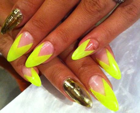 25 Crazy Summer Nail Design Ideas | Pointy nails, Nail designs summer, Swag nails