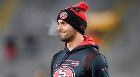 Jimmy Garoppolo Smiled On Sidelines As 49ers Ran Out Of QBs