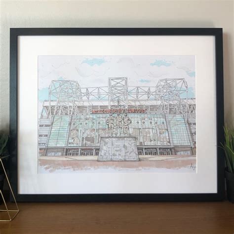 Manchester United Football Club Stadium Prints — ART BY ARJO