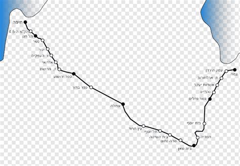 Parque ha'amakim mapa del río kishon valle de jezreel beit she'an, mapa ...