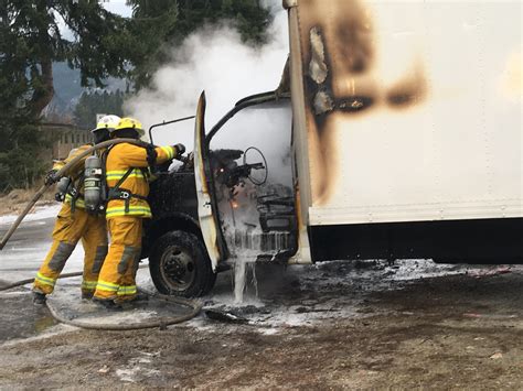 No one injured in truck fire Wednesday morning - Trail Champion