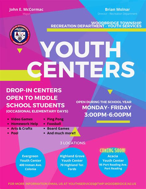 Youth Services | Woodbridge Township, NJ