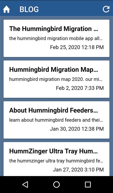 The Hummingbird Migration Mobile App. Hummingbird Tracker Hummingbird Migration, Humming Bird ...