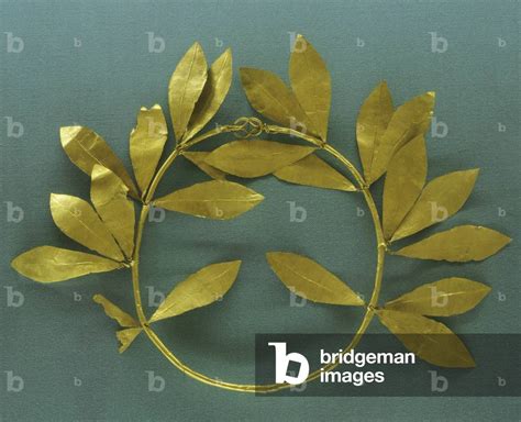 Image of Greek Art. Laurel Wreath. Gold. Late 4th century B.C.