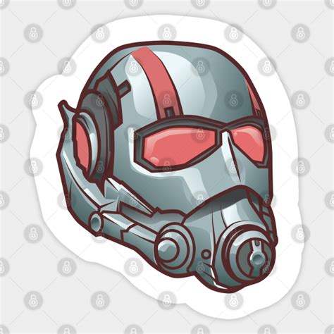 Ant man helmet - Antman - Sticker | TeePublic