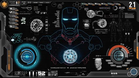 Wallpaper Desktop Jarvis New 10 top Iron Man Jarvis Wallpaper Full Hd ...