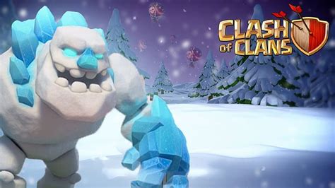 Brand New Ice Golem Winter Update Clash of Clans HD wallpaper | Pxfuel