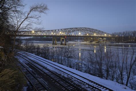 Missouri River Bridge | The Missouri River Bridge in Jeffers… | Flickr