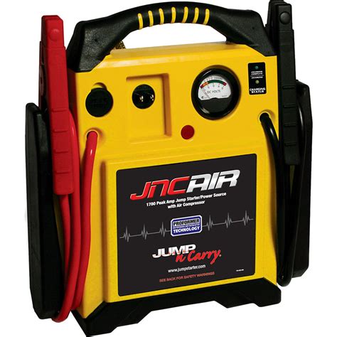 Jump-N-Carry 1700 Peak Amp 12 Volt Jump Starter / Power Source / Air Compressor - JNCAIR ...