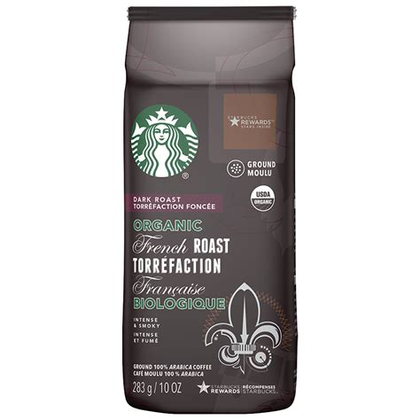 Starbucks Organic Coffee - French Roast - Ground Coffee - 283g | London Drugs