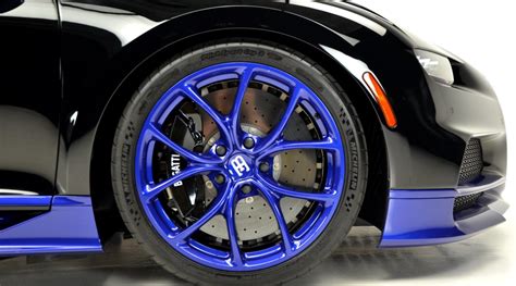 Black And Blue Bugatti Chiron Lands In The U.S. | Carscoops