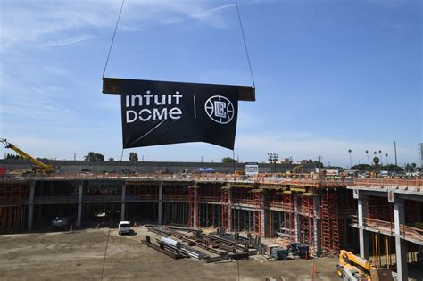 Sneak peek at Intuit Dome construction igniting Inglewood