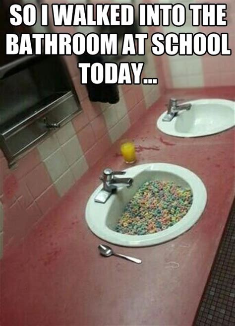 So I walked into my school’s bathroom… | Make Me Laugh | Funniest ...