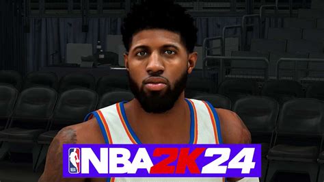 NBA 2K24 Paul George Cyberface & Body Update