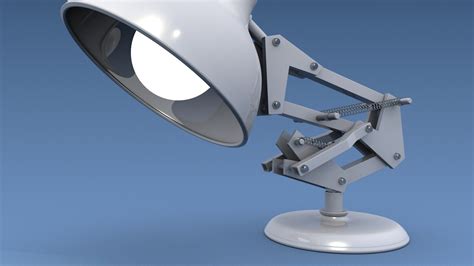 Luxo Jr Lamp - Rigged 3D model rigged MAX