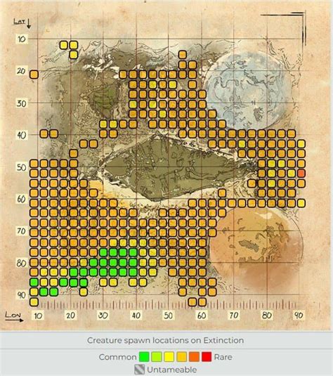 ARK Extinction Resource Locations