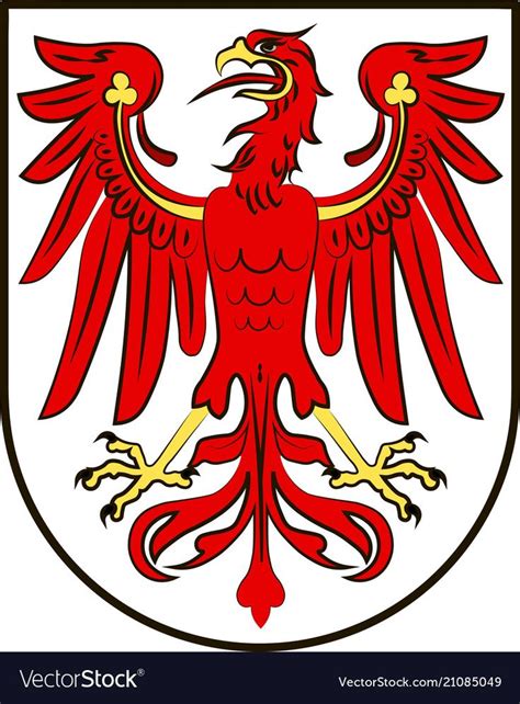 Coat of arms of brandenburg germany vector image on VectorStock in 2020 ...