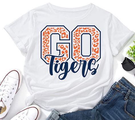 Go Tigers Svgtigers Cheer Svgtigers Shirt Svgtigers Mascot - Etsy