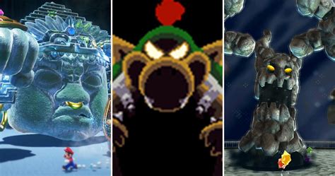 All Mario Bosses List