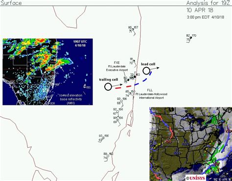 Jon Davies Severe Weather Notes: Another "Downtown" tornado - Ft. Lauderdale April 10, 2018