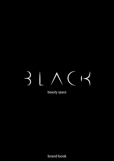 "BLACK" beauty space / logobook/ on Behance