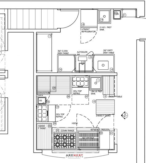 Fast Food Kfc Kitchen Equipment Layout Design With Kfc Restaurant ...