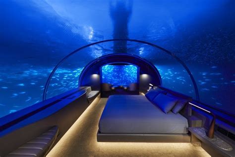 Now guests can sleep underwater in newly opened underwater hotel in Maldives - RumbleRum