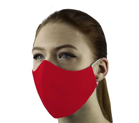 Face Mask Triple Layers 100% Cotton Washable Reusable With Filter ...