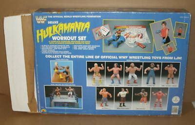 WWF LJN HULK HOGAN DELUXE WORKOUT SET 1985 HULKAMANIA | #109799849