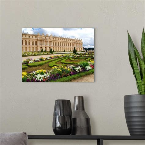 Versailles, Garden in front of palace in France Wall Art, Canvas Prints ...