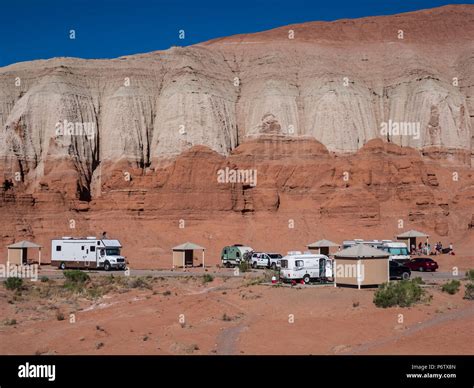 Campground, Goblin Valley State Park, Hanksville, Utah Stock Photo - Alamy