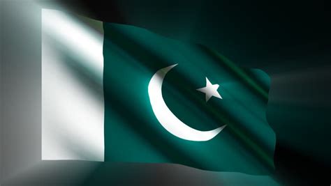 Pakistan Flag Waving In Wind With Clouds In Background Stock Footage Video 385132 - Shutterstock