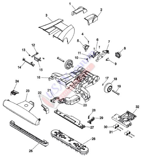 Hoover Floormate Parts Diagram