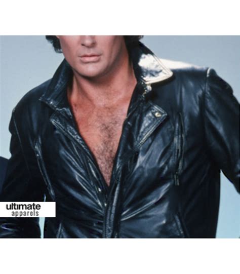 Knight Rider David Hasselhoff Black Jacket