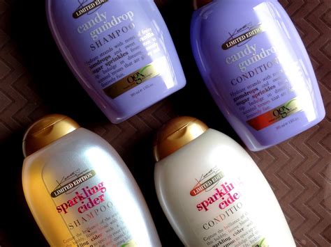 Makeup, Beauty and More: OGX x Kandee Johnson Candy Gumdrop and Sparkling Cider Shampoo ...